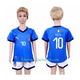 Jalkapallo Pelipaidat Italia Totti 10 Lasten Kotipaita 2018 Lyhythihainen